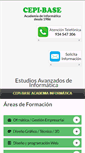 Mobile Screenshot of cepibase.com